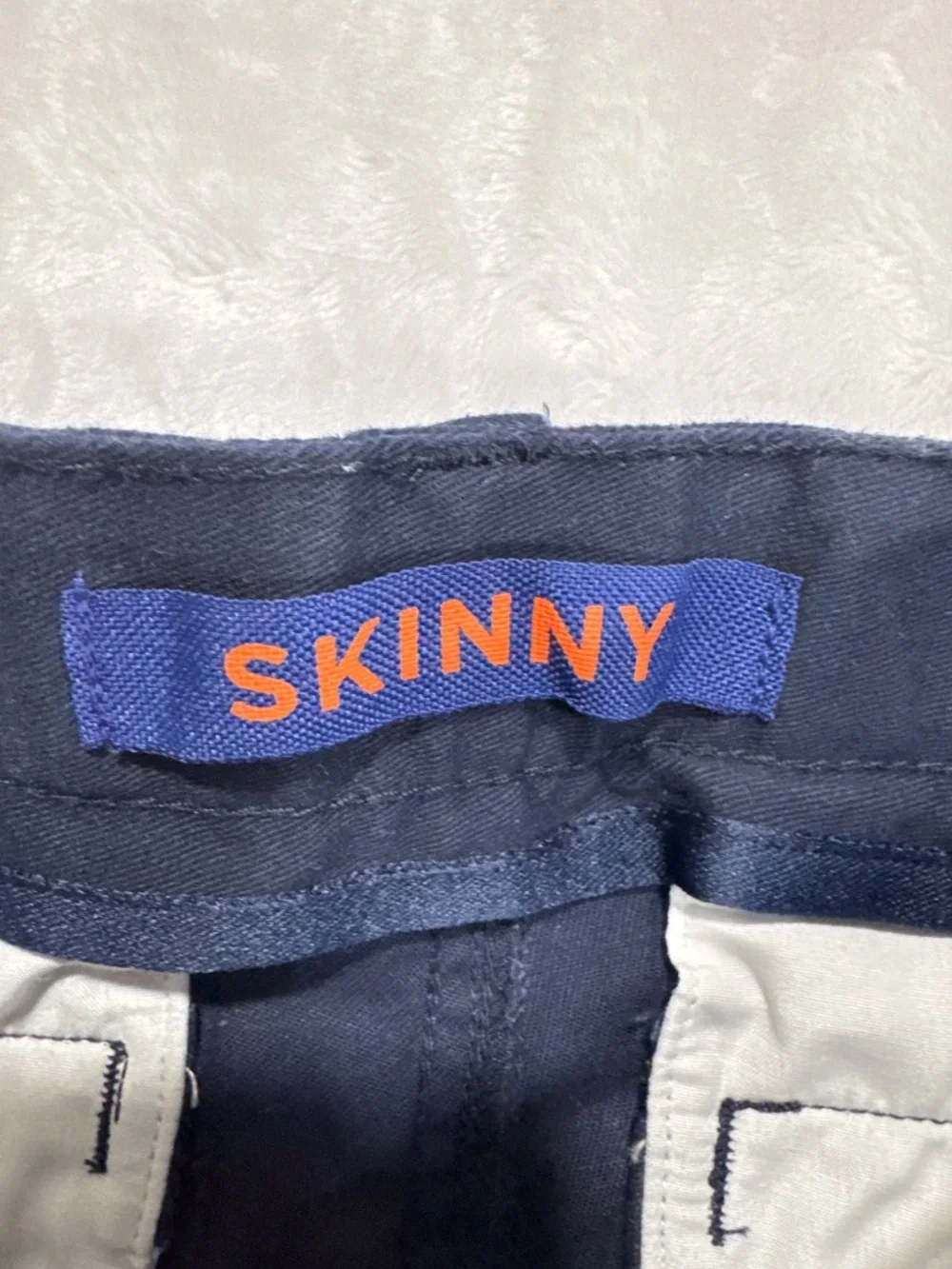 French toast skinny school uniform pants navy blue girl size 7 - Picture 9 of 11